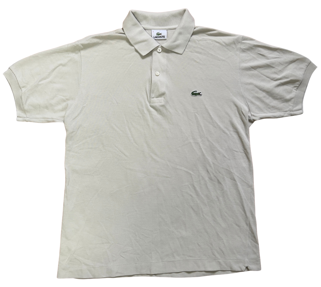 Lacoste Vintage Polo Shirt – Cream Beige