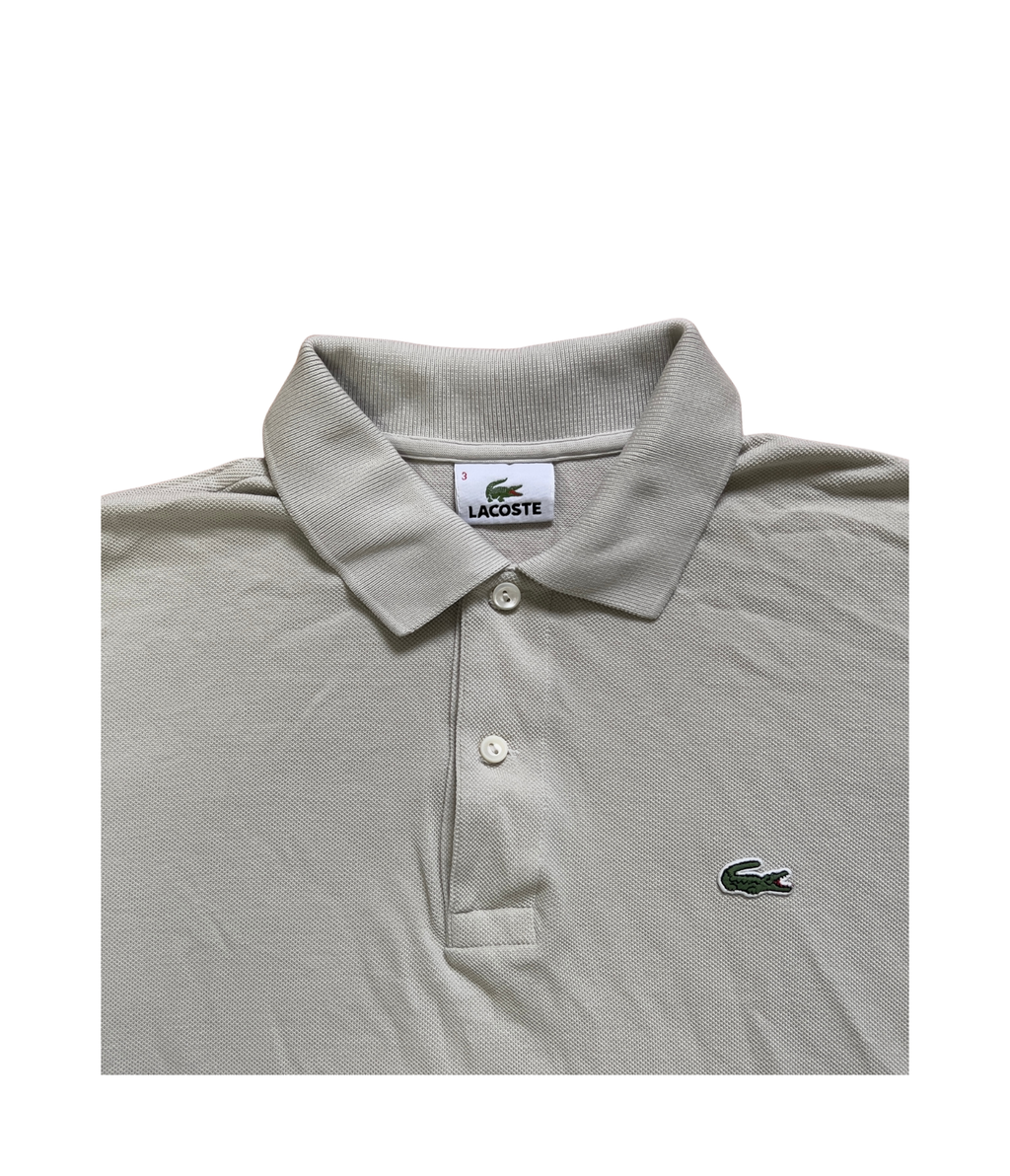 Lacoste Vintage Polo Shirt – Cream Beige