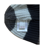 FIRE+ICE Vintage Strickmütze – Colorblock Blue/Grey