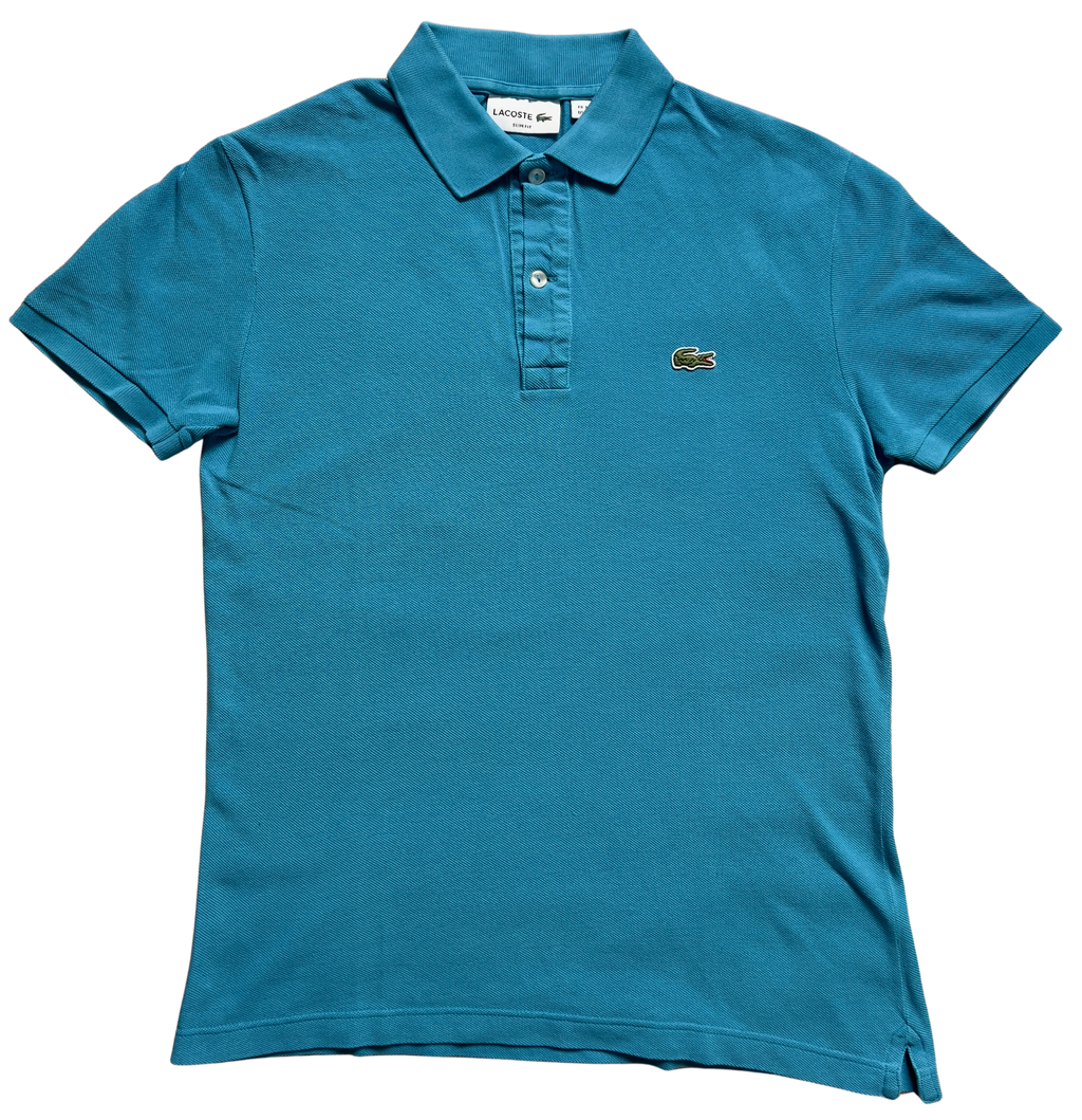 Vintage Lacoste Polo Shirt - Türkis (Slim Fit)