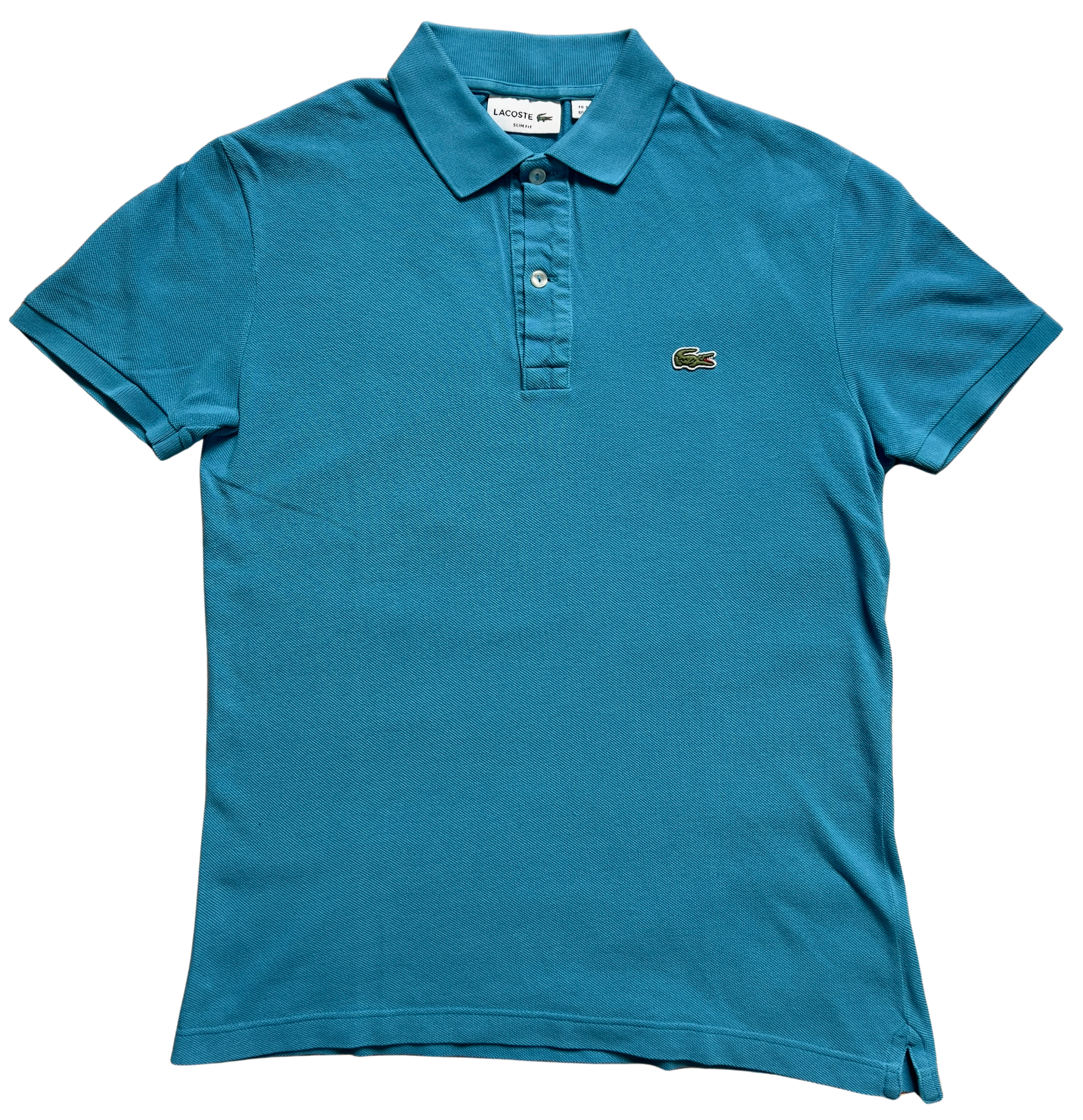 Vintage Lacoste Polo Shirt - Türkis (Slim Fit)
